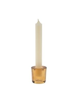Prism Candle Holder, Large, Gold