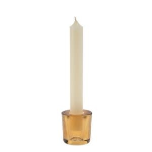 Prism Candle Holder, Large, Gold