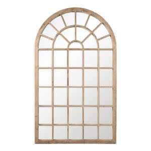 Venetian Mirror, Smoke Gray Pine, 47.25 X 1.5 X 78.75, Mirror Available for Local Delivery or Pick Up