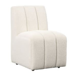 Marvin Dining Chair, Cream, 21 X 26.5 X 32, Furniture Available for Delivery or Pick Up