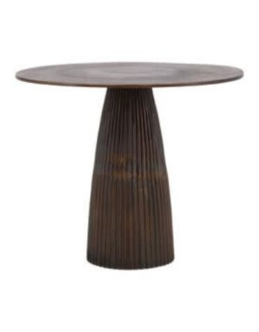Aramis Bistro Table, Bronze, 35 X 35 X 30, Furniture Available for Local Delivery or Pick Up
