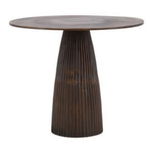 Aramis Bistro Table, Bronze, 35 X 35 X 30, Furniture Available for Local Delivery or Pick Up