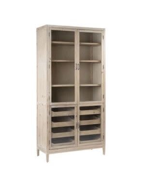 Huntington Cabinet, 43.5 X 19.5 X 87, Furniture Available for Delivery or Pick Up