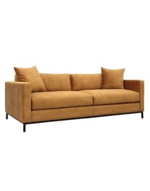 Aldric Sofa, Brown, 88 X 43 X 33, Furniture Available for Local Delivery or Pick Up