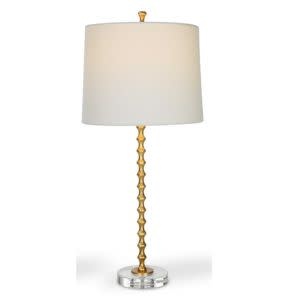 Table Lamp w/ Crystal Base, 29 X 13, Lighting Available for Local Delivery or Pick Up