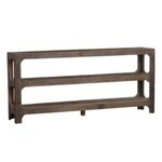Hickory Ridge Console Table, 80 X 15 X 36