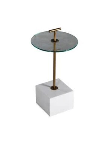 Romney Side Table, 14 X 14 X 28, Furniture Available for Local Delivery or Pick Up