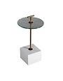 Romney Side Table, 14 X 14 X 28, Furniture Available for Local Delivery or Pick Up