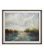 Blue Reverie Framed Print, 42 X 36, Artwork Available for Local Delivery or Pick Up