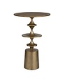 Flight Accent Table, Brass, 16 X 24 X 16, Furniture Available for Local Delivery or Pick Up