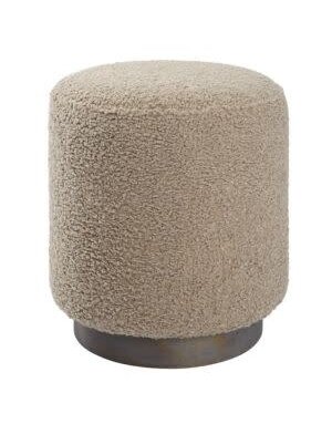 Avila Ottoman, Latte, 16 X 18 X 16, Furniture Available for Local Delivery or Pick Up