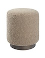 Avila Ottoman, Latte, 16 X 18 X 16, Furniture Available for Local Delivery or Pick Up