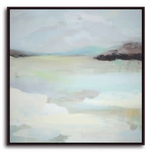 Avion Wall Art with Laguna Espresso Frame, 42 X 42, Artwork Available for Local Delivery or Pick Up