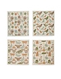 Reusable Sponge Cloth w/ Pattern, Assorted