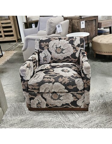 Younger Furniture Floral Martin Swivel, 31 X 35 X 33, Furniture available for delivery or pick up in store