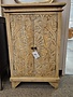 Carved Hall Cabinet 2 Exquisitly Carvd Drs 28.3x15.3x43.2"H, Furniture Available for Delivery or Pick Up