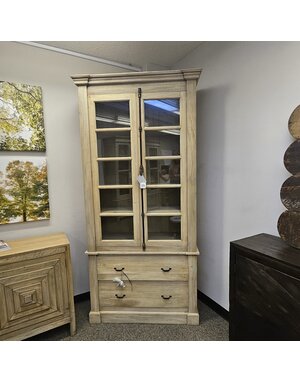 Brunswick Glz Armoire 2GD 2drw w/RG DW 44.1x18.5x91"H, Furniture Available for Delivery or Pick Up