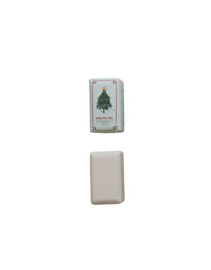 Christmas Tree Scented Olive Oil & Shea Butter Milled Bar Soap