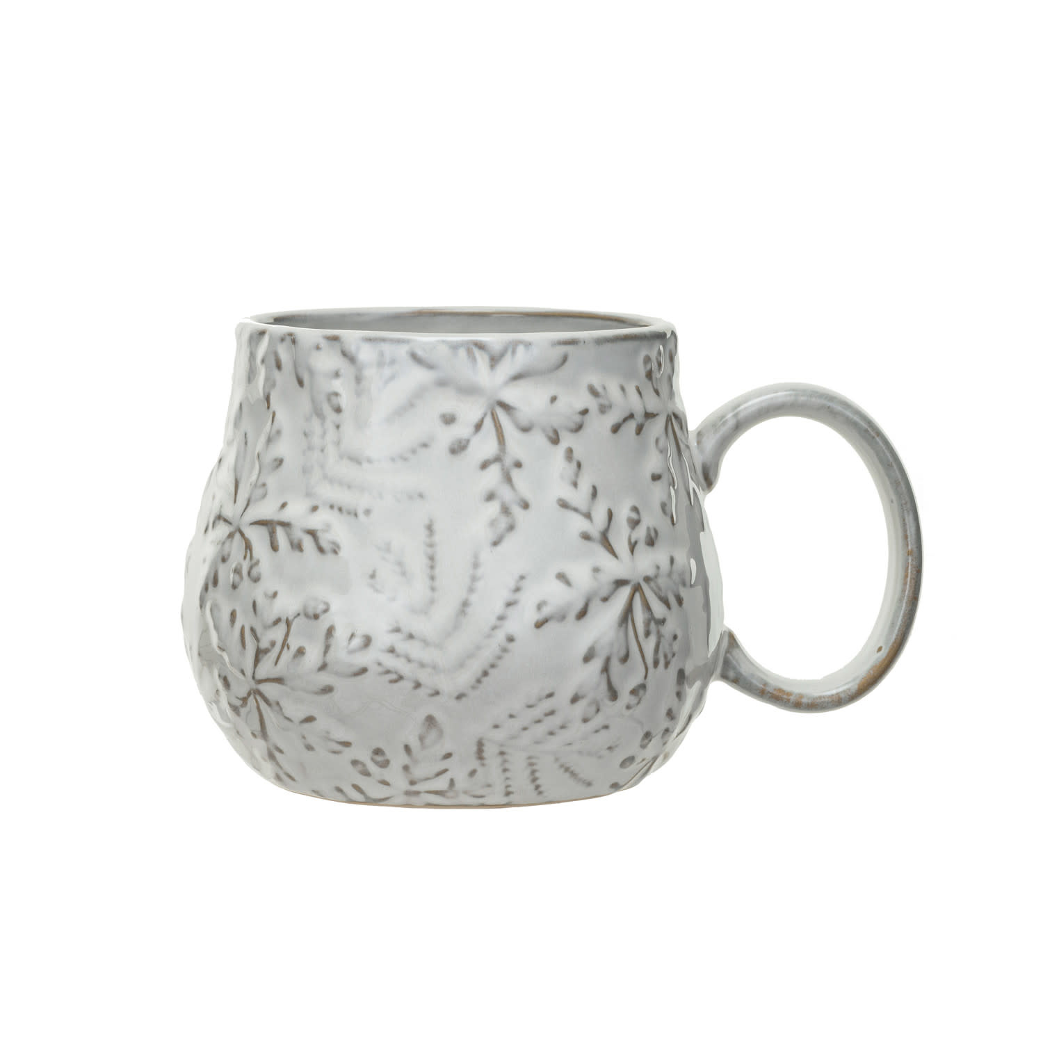 Mug with Snowflakes, 16 oz