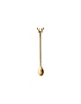 Brass Cocktail Spoon with Reindeer Handle