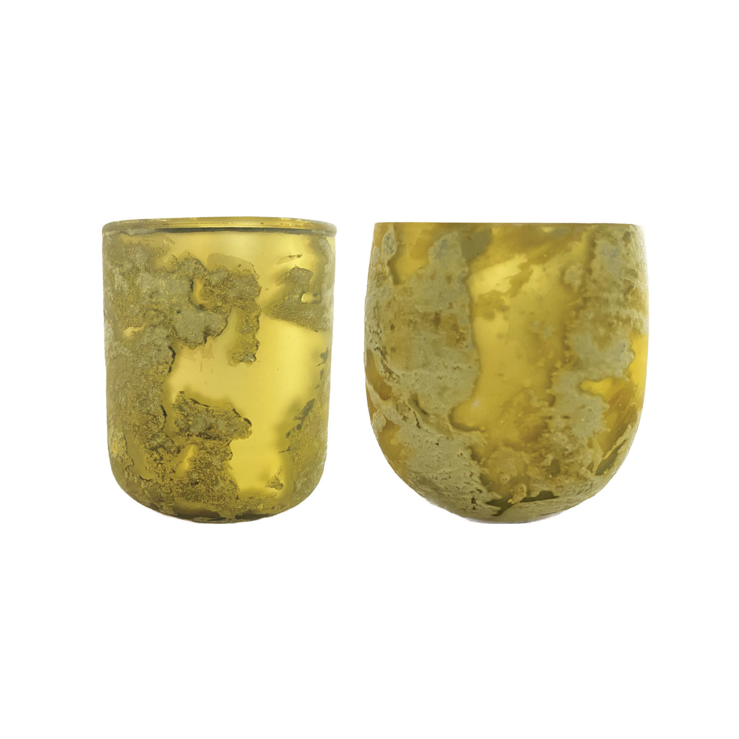 Assorted Recycled Glass Votive Holder, 3"