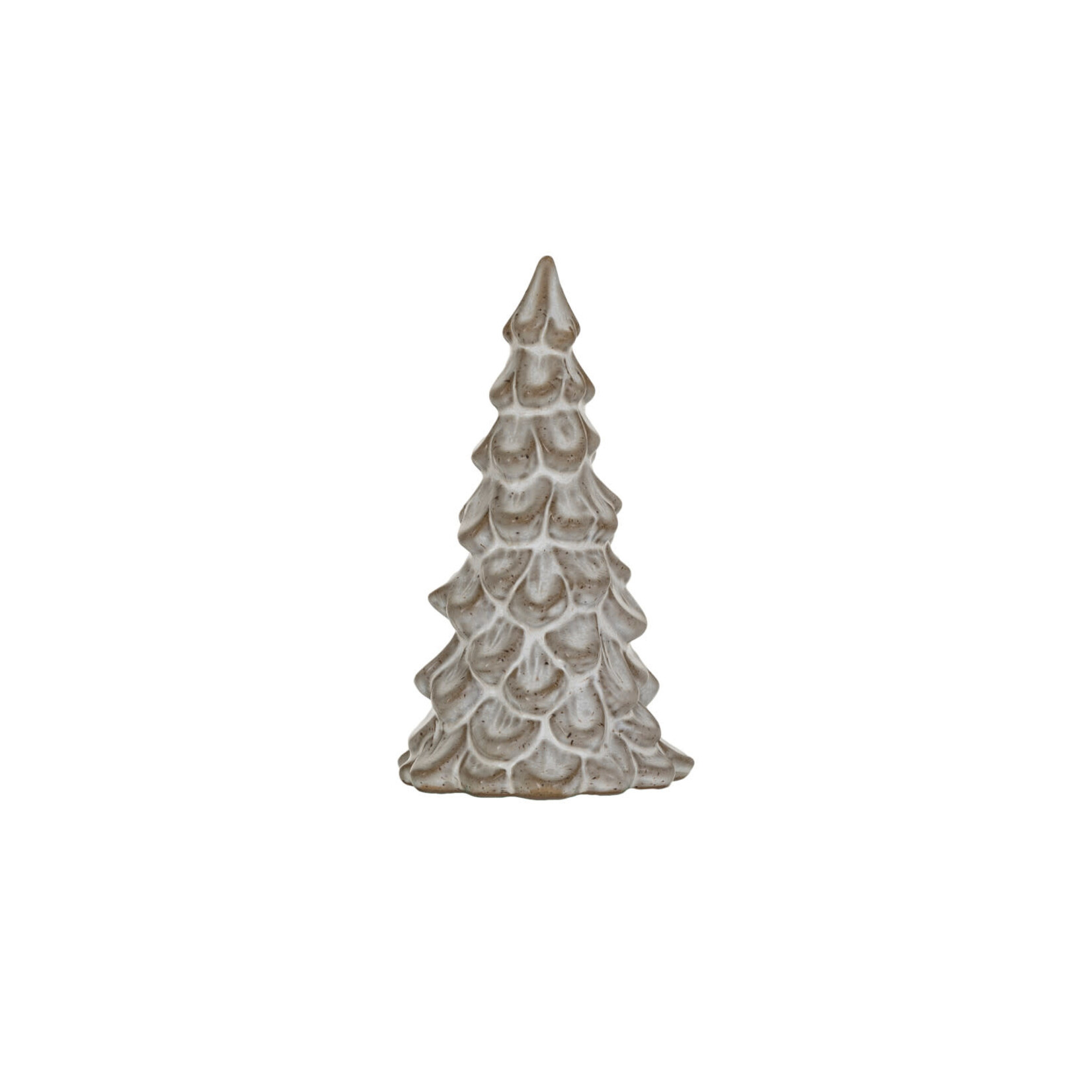 Stoneware Tree, Cream, 6 in.