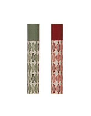Curated Fireplace Safety Matches in Tube Matchbox, 12"