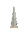 Stoneware Tree, Unglazed & Cream, 14"