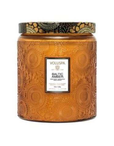 Voluspa Baltic Amber Luxe Jar Candle, 44oz