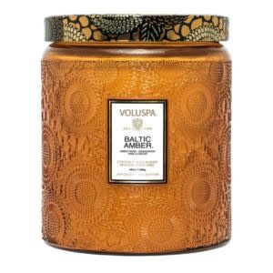 Voluspa Baltic Amber Luxe Jar Candle, 44oz