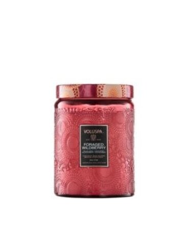 Voluspa Foraged Wildberry Candle Jar, Large, 18 oz