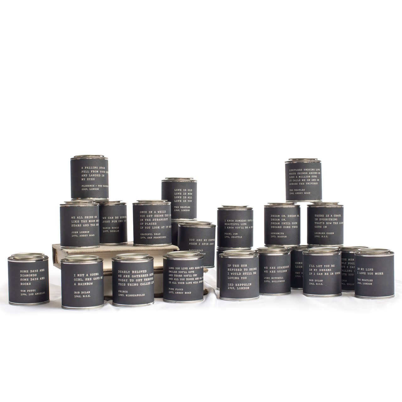 Legends Candle, various quotes