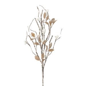 Icy Neutral Leaf Berry Spray, 30 in.
