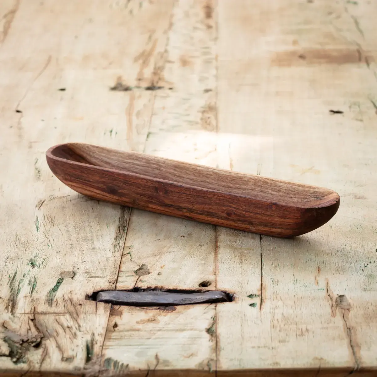 Wooden Olive Tray 12"