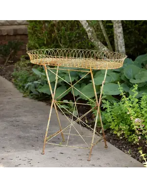 French Wire Garden Stand 31.5 x 17.5 x 30 Available for Local Delivery or Pick Up