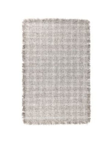 Bradbury Wool Rug, 2 X 3, Check Natural and Ivory, Rug Available for Special Order