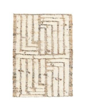 Tuku Rug, 2 X 3, Natural and Ivory, Rug Available for Special Order