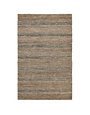 Madrid Rug, 2 X 3, Natural and Navy, Rug Available for Special Order