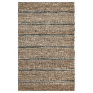 Madrid Rug, 2 X 3, Natural and Navy, Rug Available for Special Order