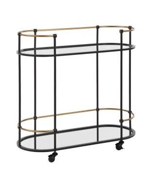 Andre Bar Cart, 32 X 30 X 14, Furniture Available for Local Delivery or Pick Up