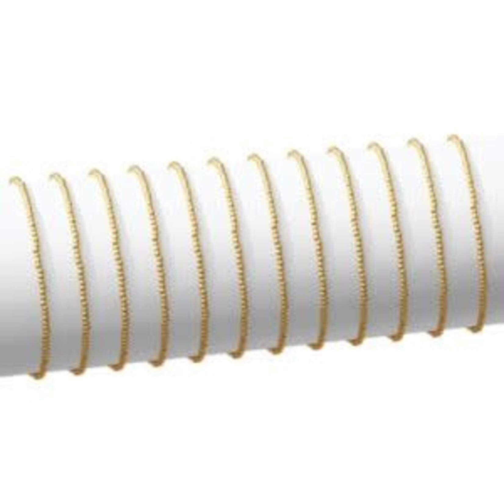 Splendid Iris Stretch Bead Bracelet, 2mm, Gold, Priced individually