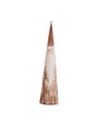 Natural Distressed Cone Santa, Large, 16 in.
