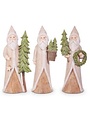 Natural Santa with Tree, Assorted Designs, 10.25 in !!