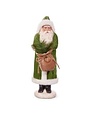 Green Hooded Belsnickel Santa, 17.25 in !!