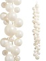 Pearl Ball Garland, 4 ft.
