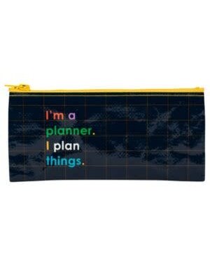 Blue Q I'm A Planner Pencil Case