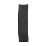 Stonewashed Linen Table Runner, Charcoal, 108 in.