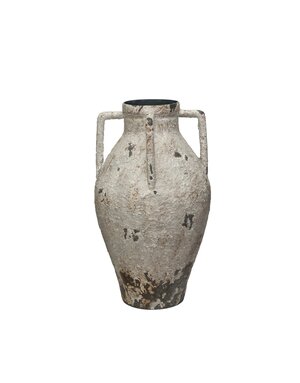 Metal Urn w/ Handles, 8"x 15"