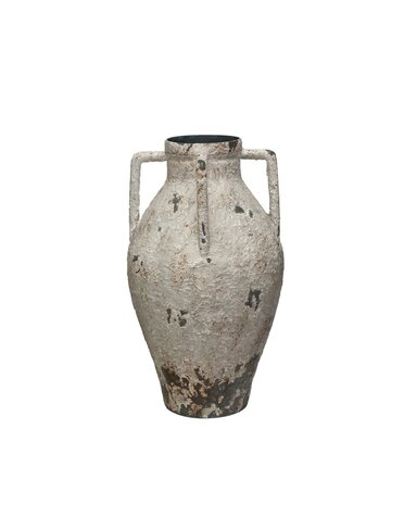 Metal Urn w/ Handles, 8"x 15"