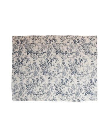 Printed Throw w/ Toile Pattern, 60 X 50 in.